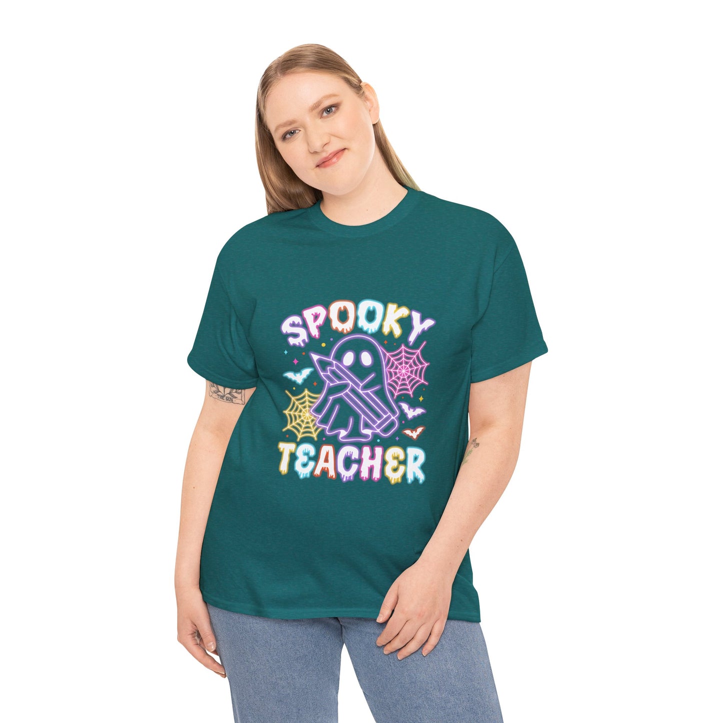 Personalized Spooky Teacher Tee Unisex