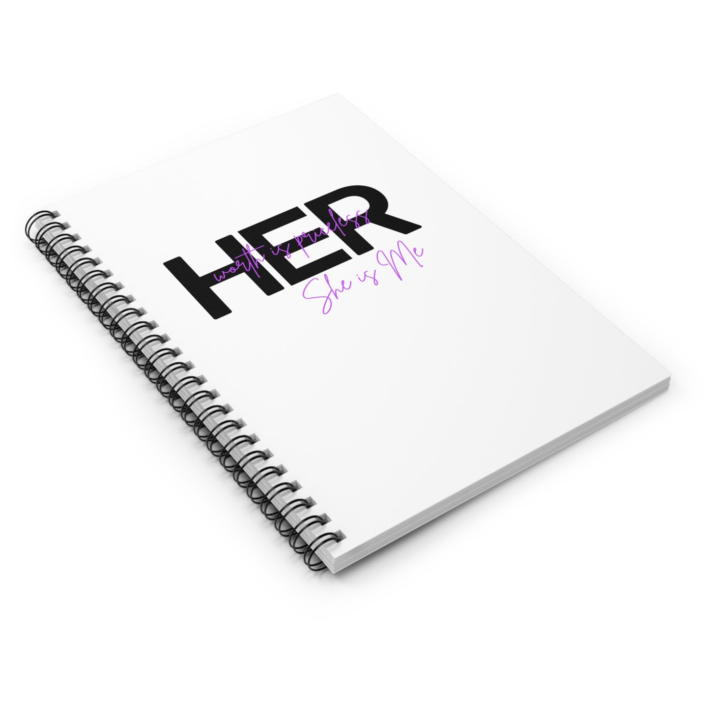 Personalized Empowering Spiral Notebook