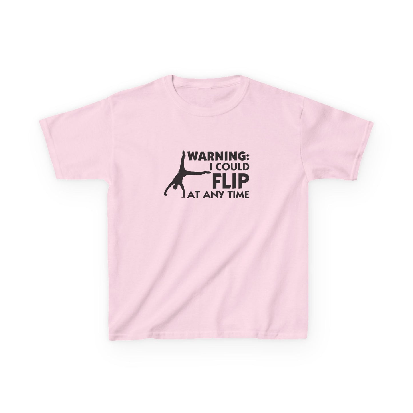 Gymnastics Warning: I Could Flip Kids Tee