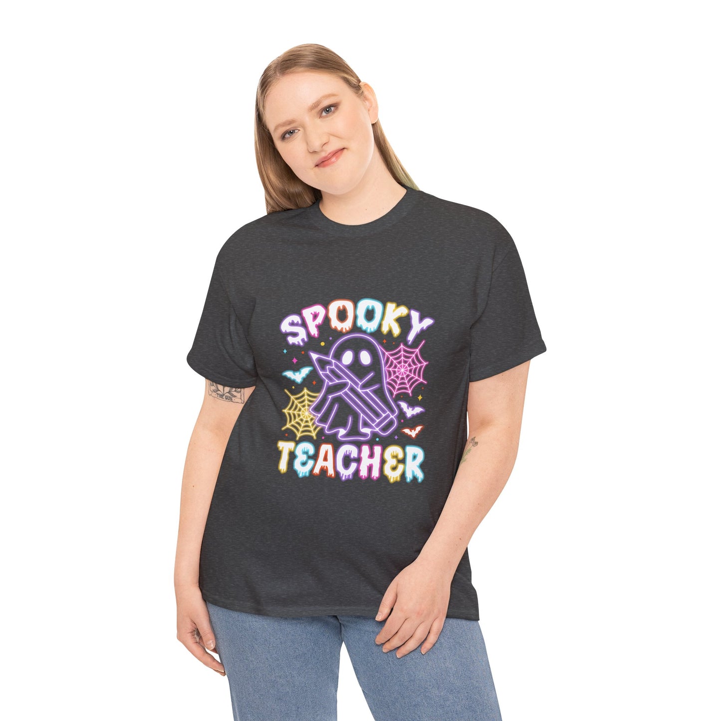 Personalized Spooky Teacher Tee Unisex