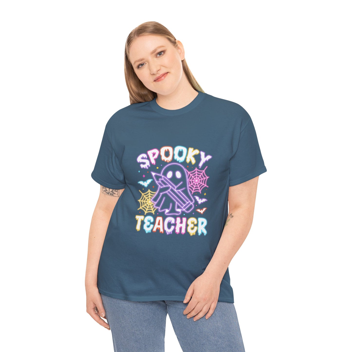 Personalized Spooky Teacher Tee Unisex