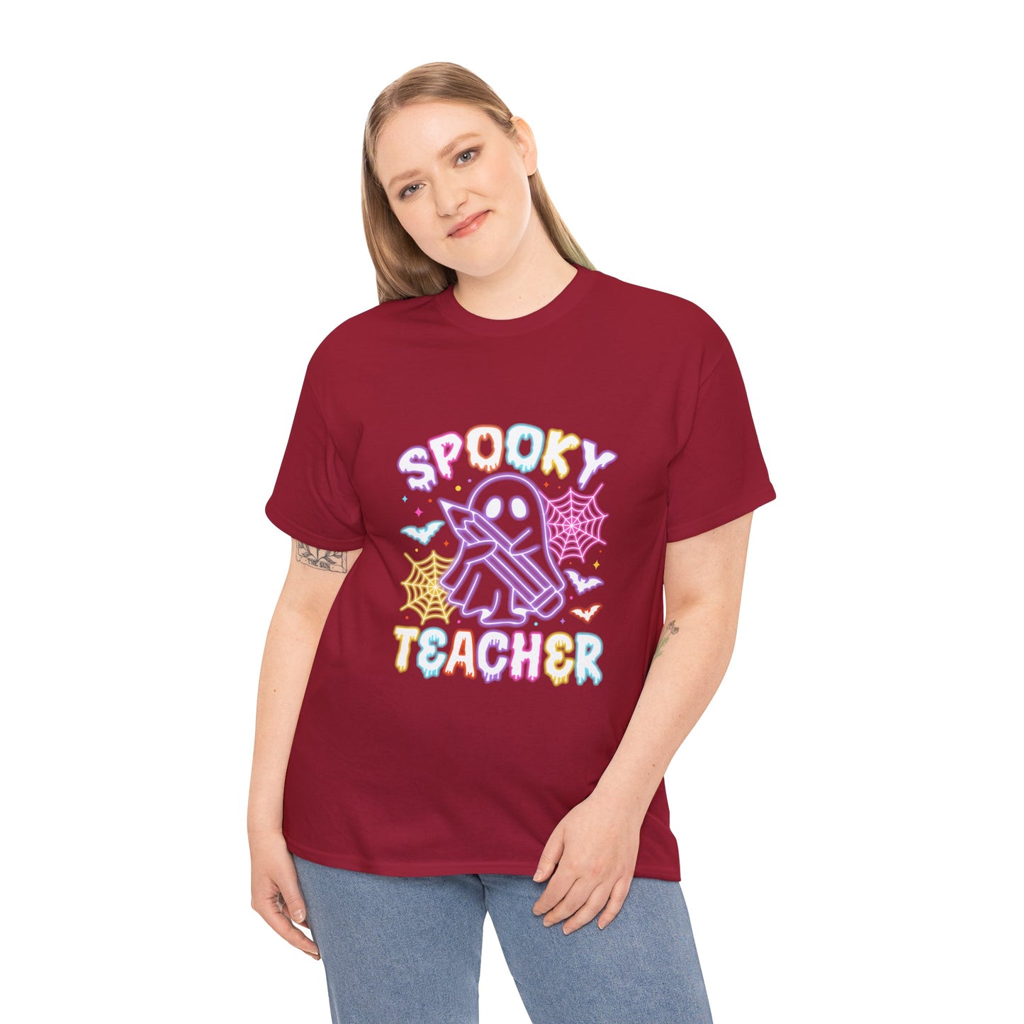 Personalized Spooky Teacher Tee Unisex