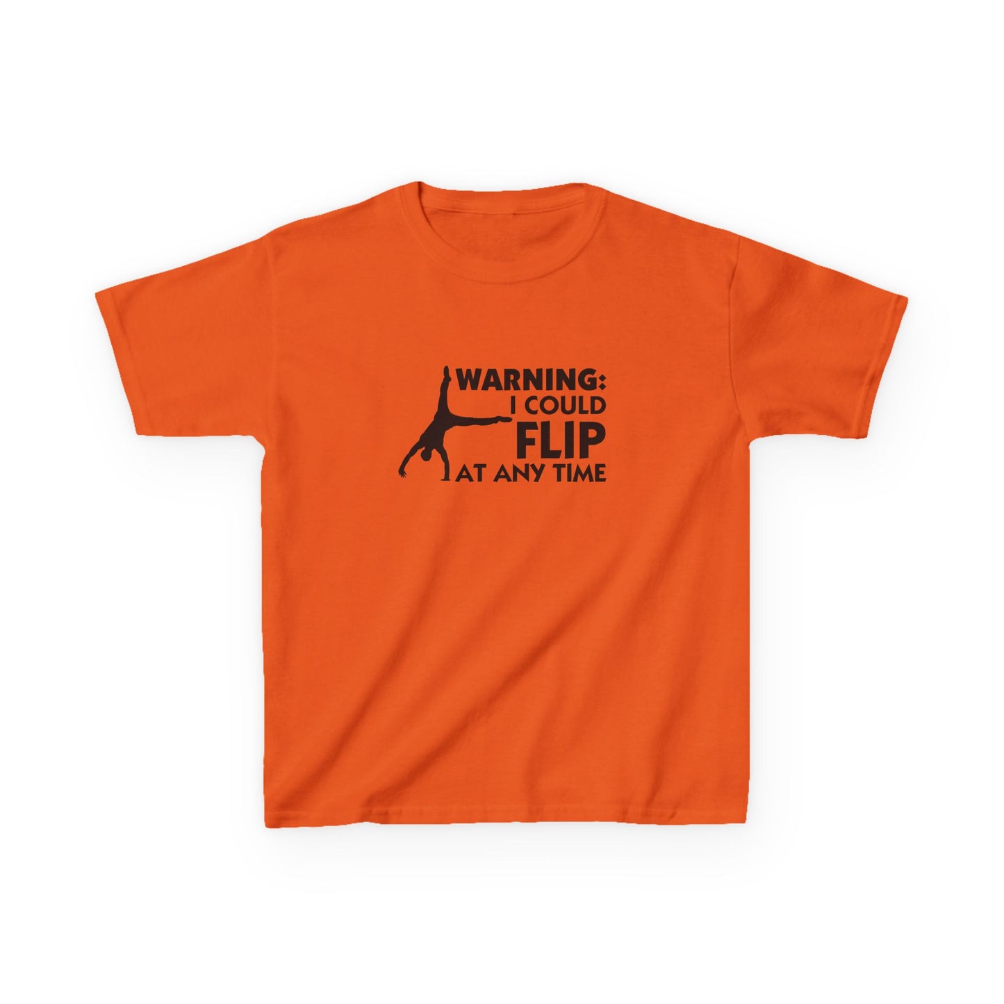 Gymnastics Warning: I Could Flip Kids Tee