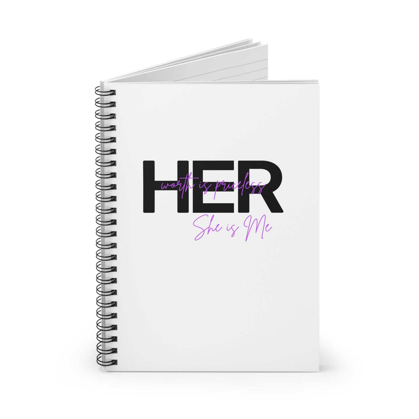 Personalized Empowering Spiral Notebook