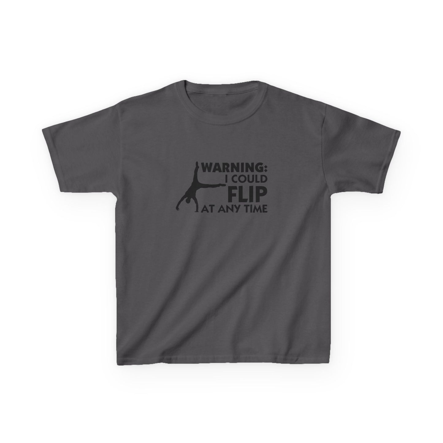 Gymnastics Warning: I Could Flip Kids Tee