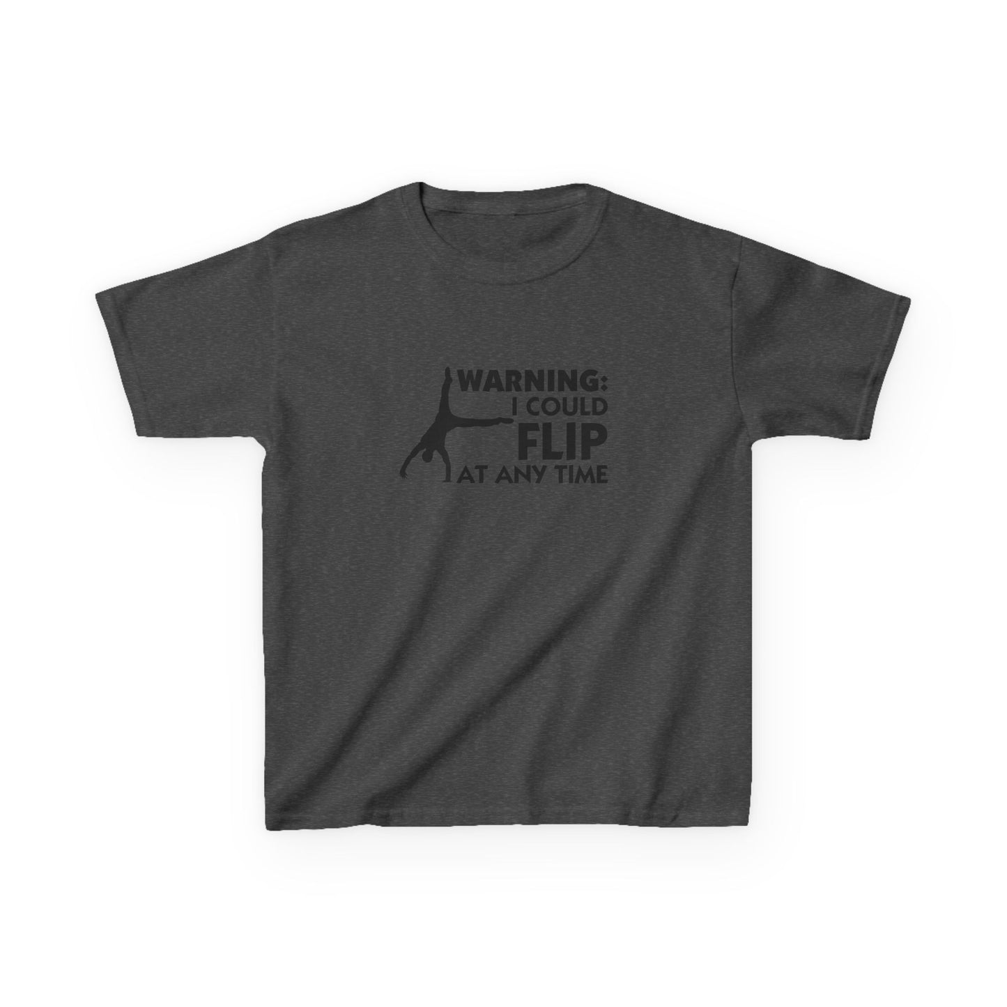 Gymnastics Warning: I Could Flip Kids Tee