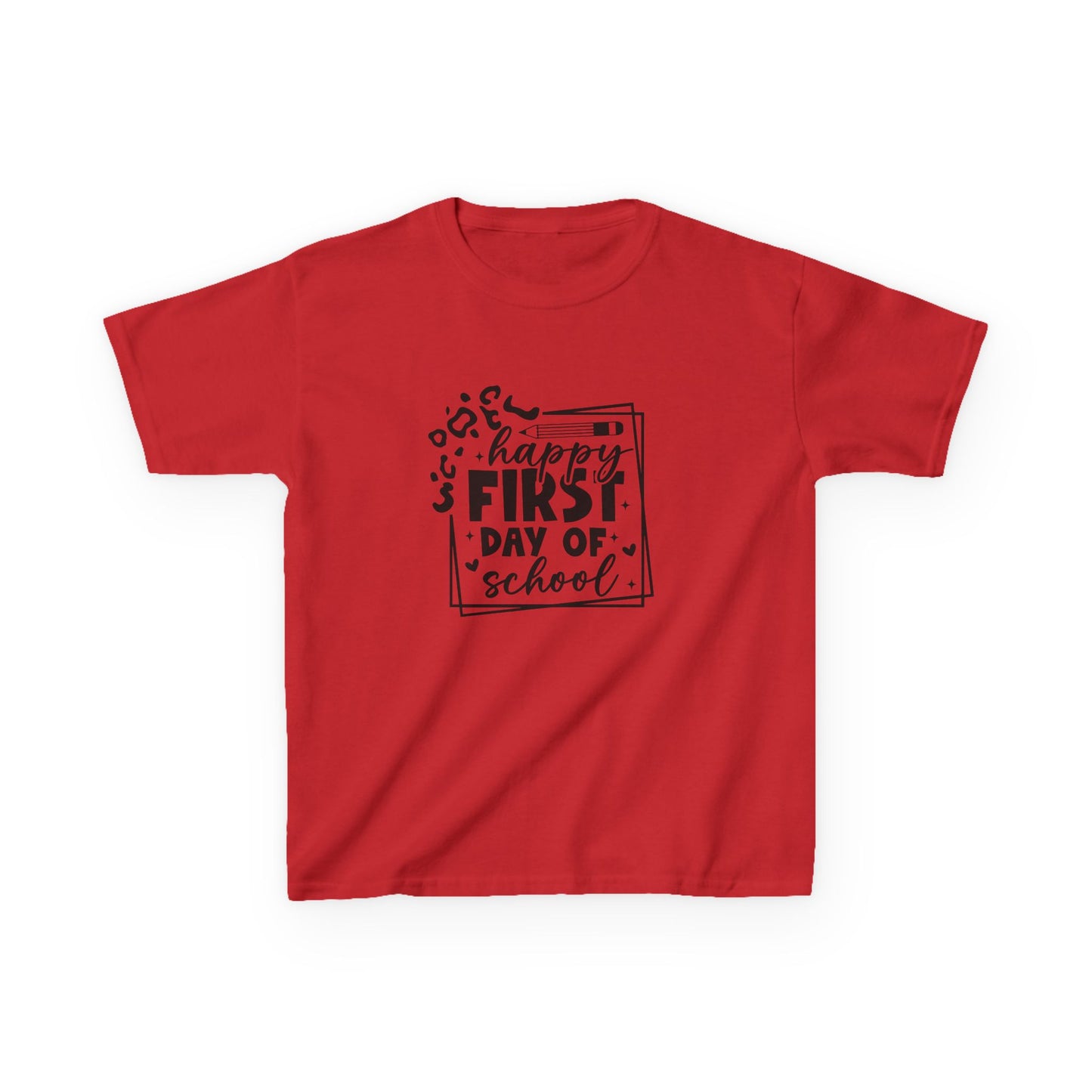 Happy First Day of School Kids Tee