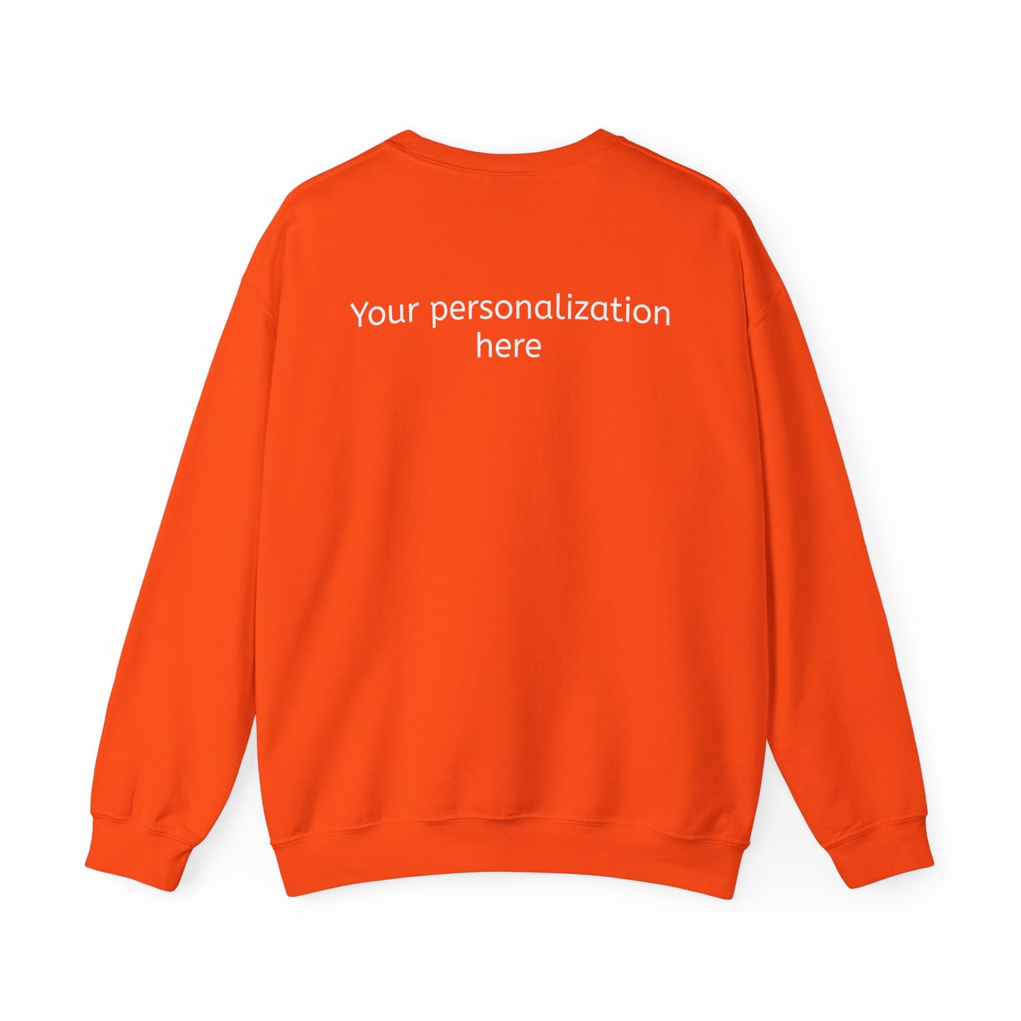 Personalized Spooky Teacher Unisex Crewneck Sweatshirt