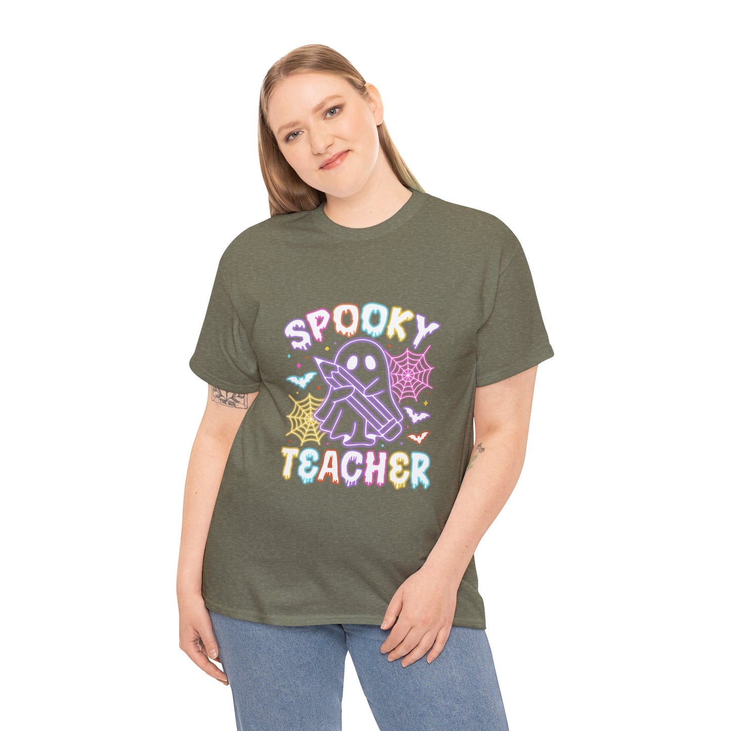Personalized Spooky Teacher Tee Unisex