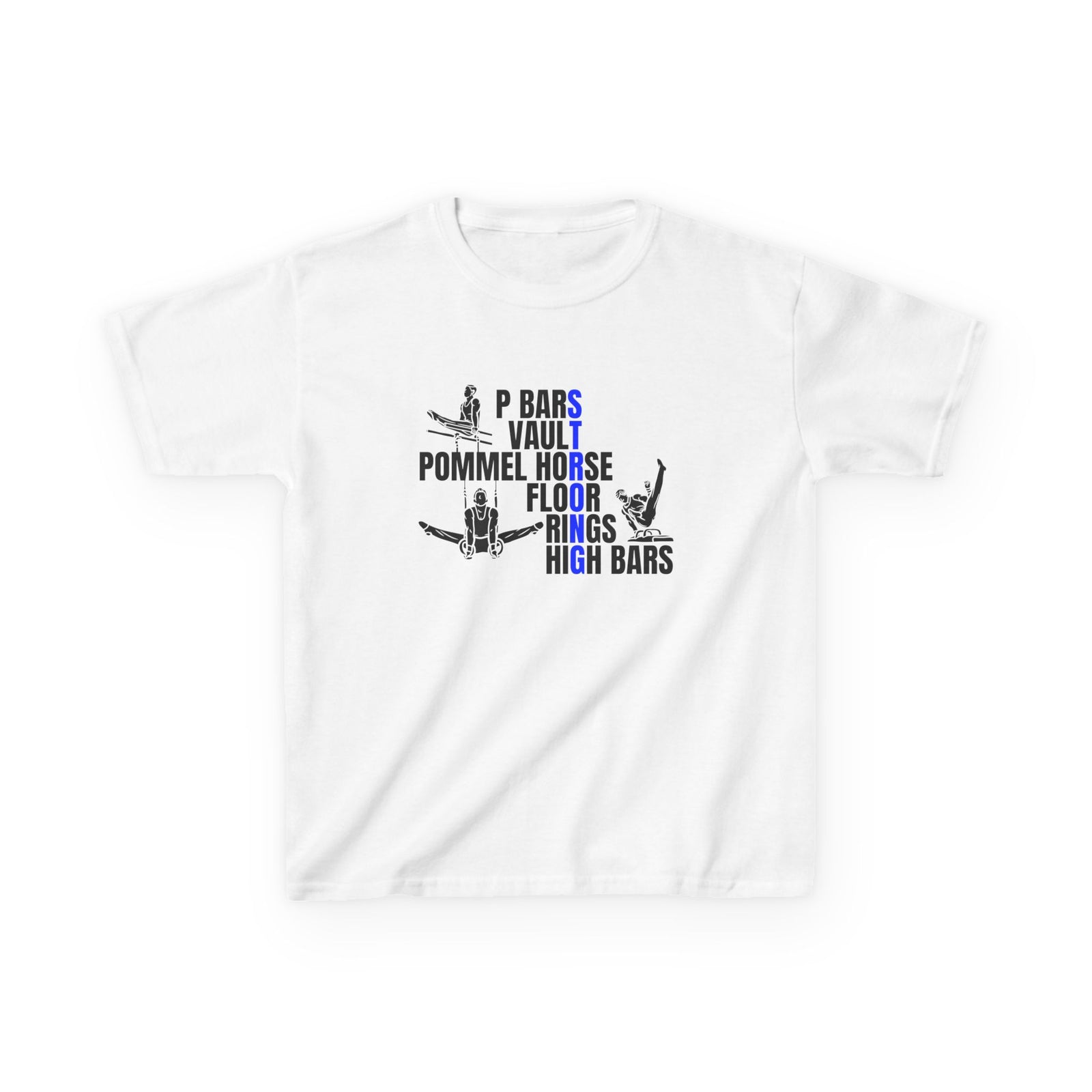 Gymnastics Inspired Kids Tee