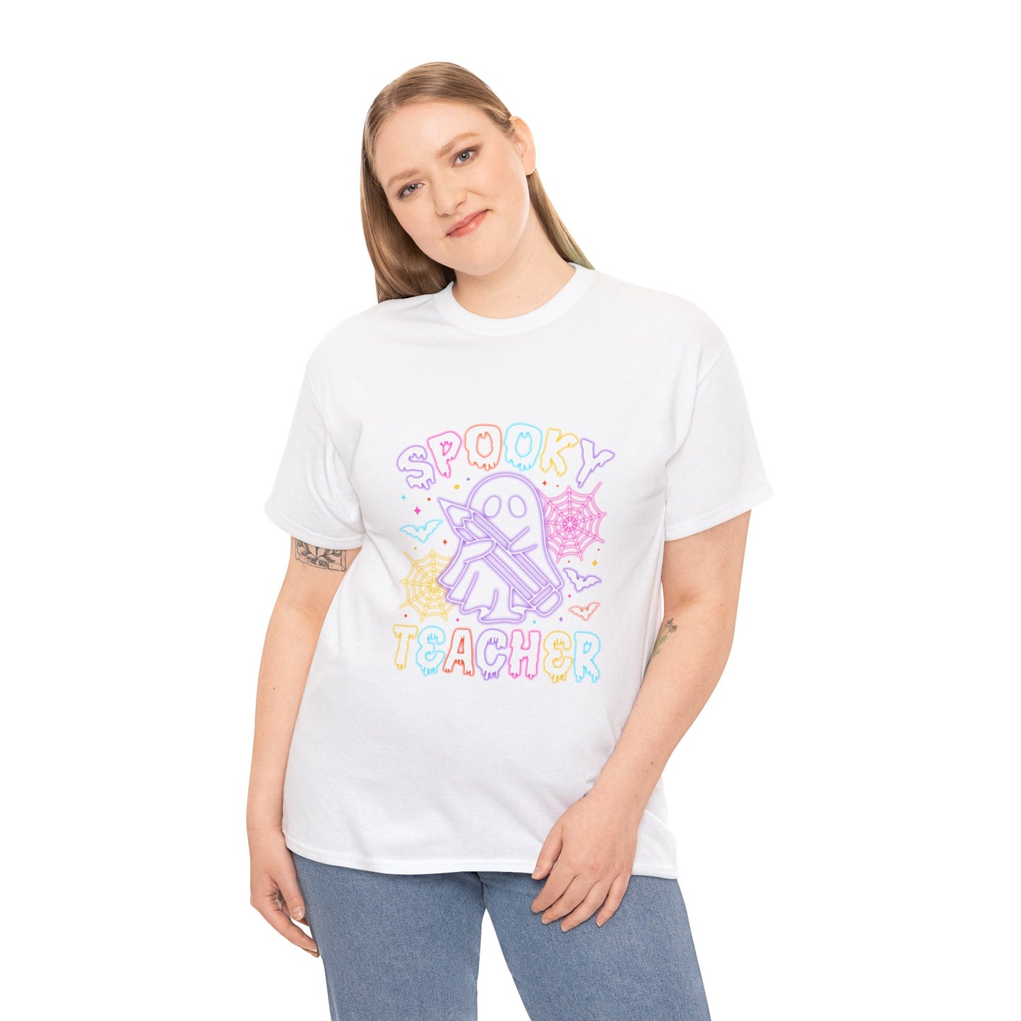 Personalized Spooky Teacher Tee Unisex