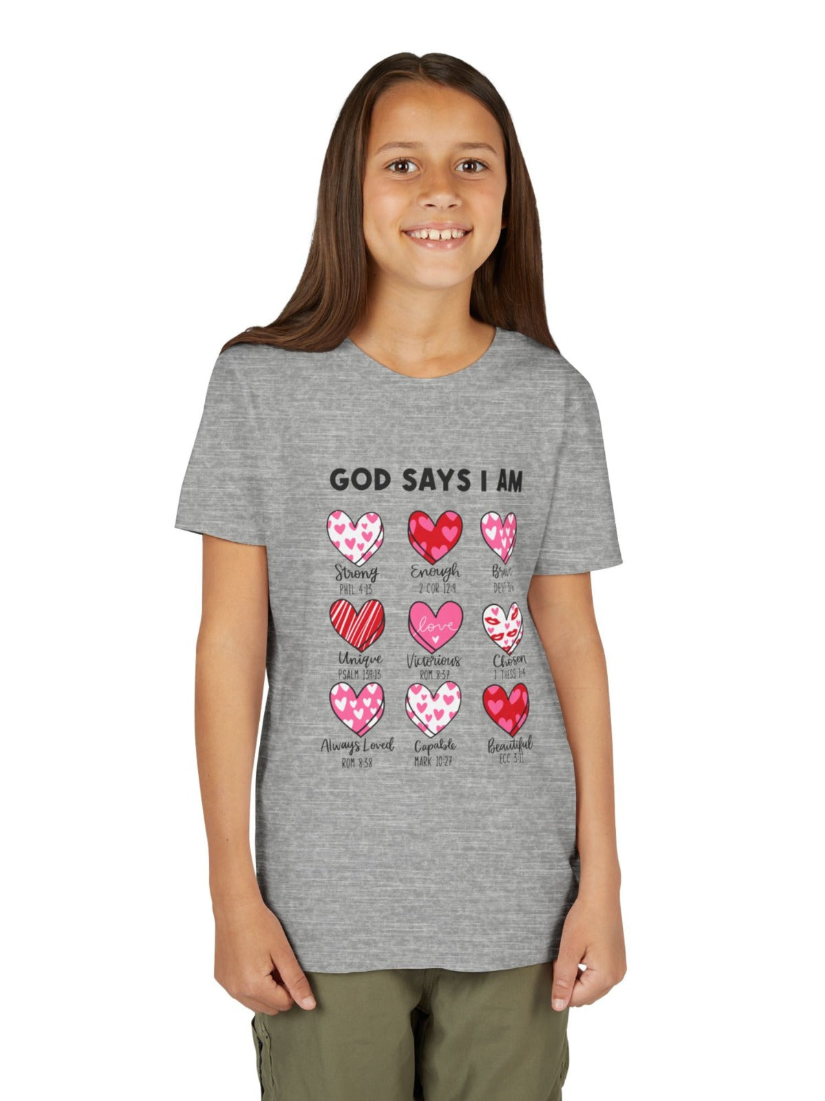 God loves me Valentine’s Day Tshirt