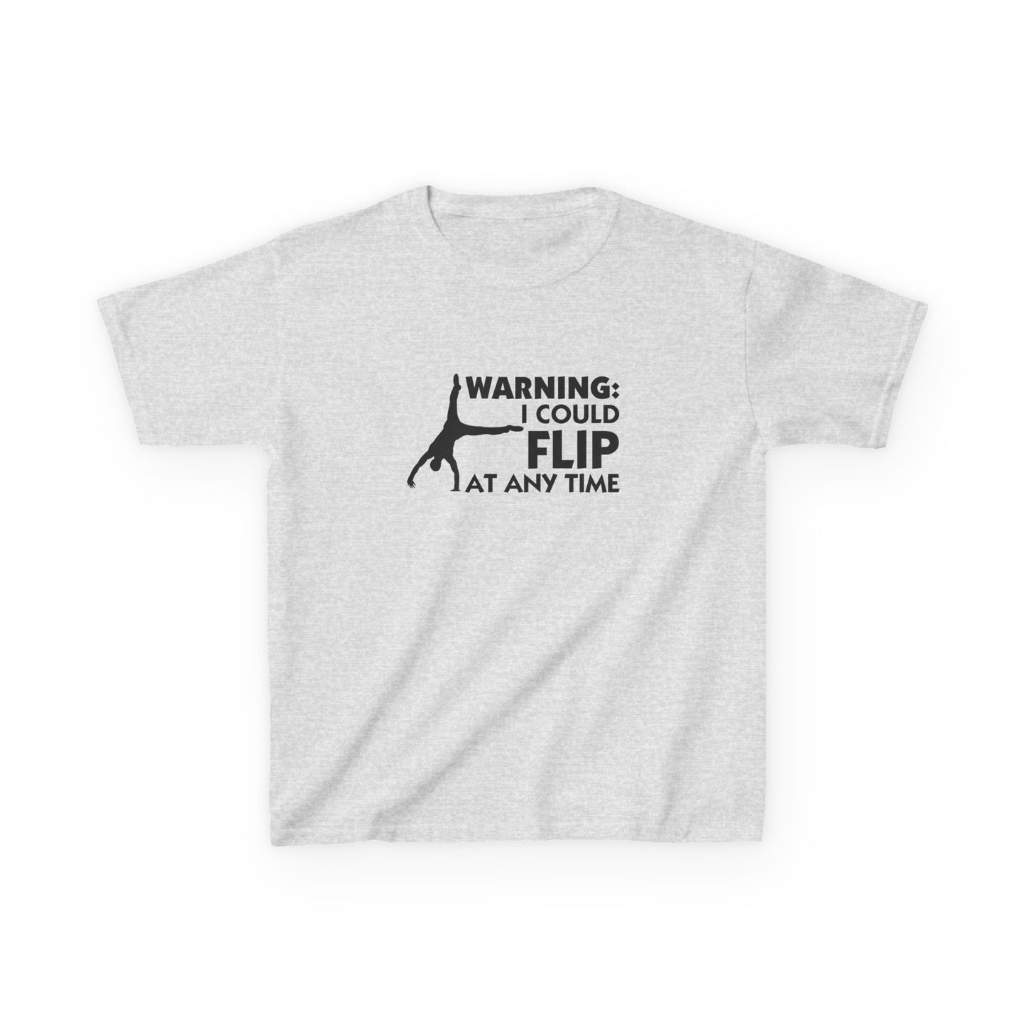 Gymnastics Warning: I Could Flip Kids Tee