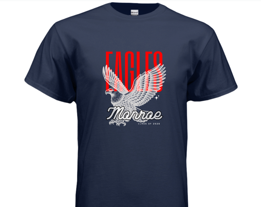 8th Grade 2026 Promotion Shirt – Monroe Collection | Custom Signature Memory Tee