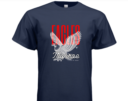 8th Grade 2026 Promotion Shirt – Monroe Collection | Custom Signature Memory Tee