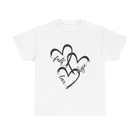 Faith, Hope, Love Unisex Tee -