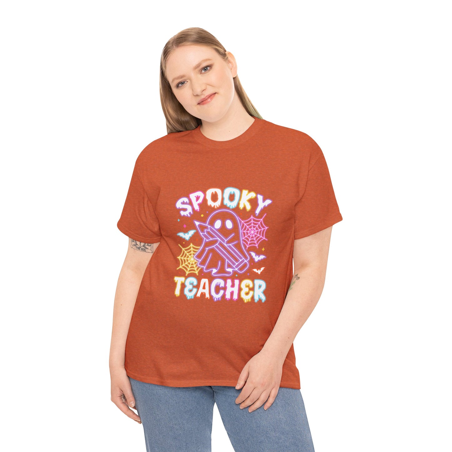 Personalized Spooky Teacher Tee Unisex